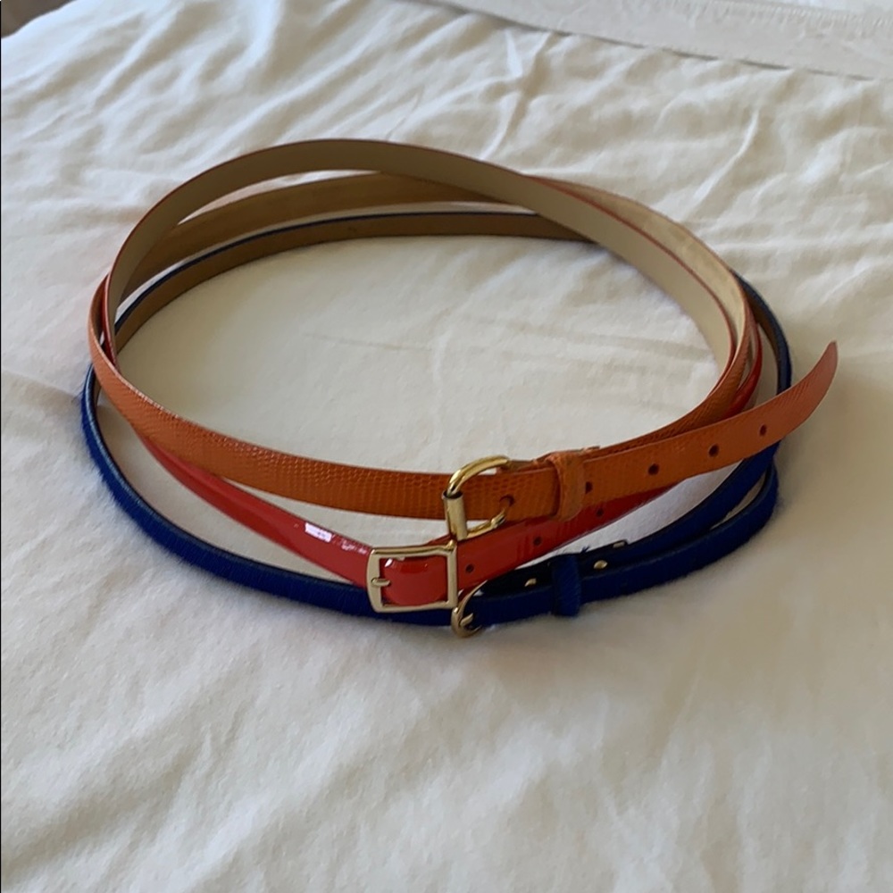 Bundle of 3 Belts